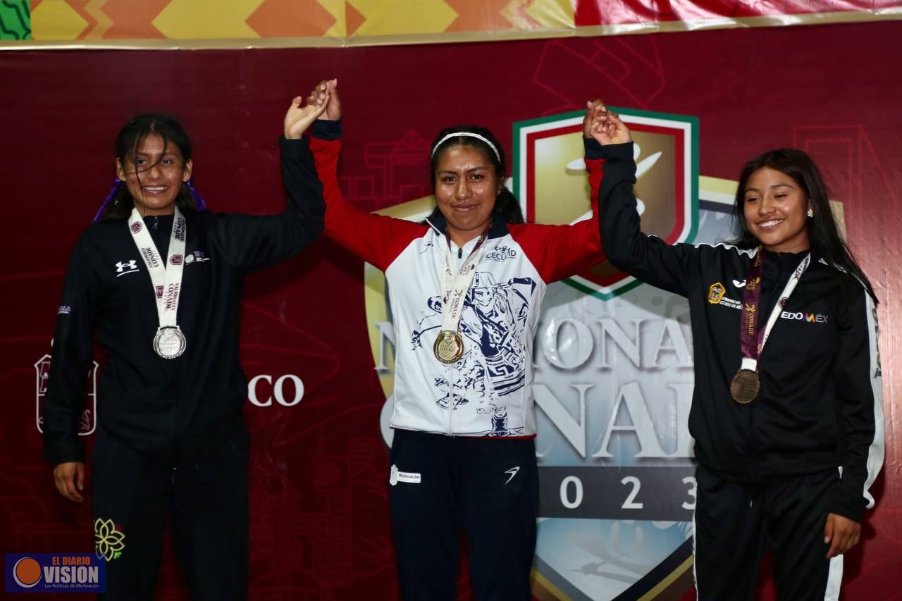 Suma Michoacán 2 oros más en atletismo en Nacionales Conade 2023