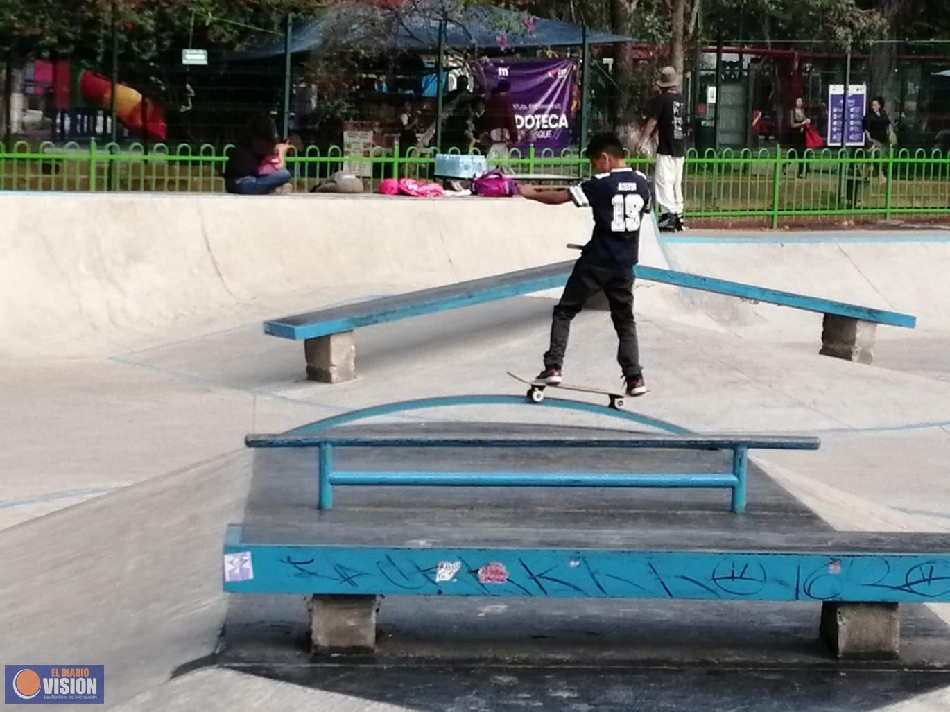 Inaugura Gobierno Municipal primera etapa del Skatepark del Bosque Cuauhtémoc