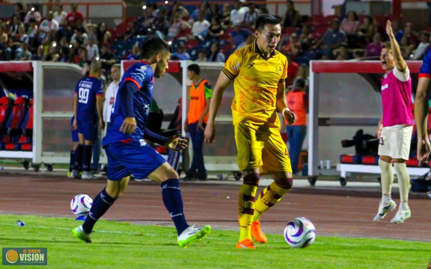 Cimarrones remonta y derrota al Atlético Morelia