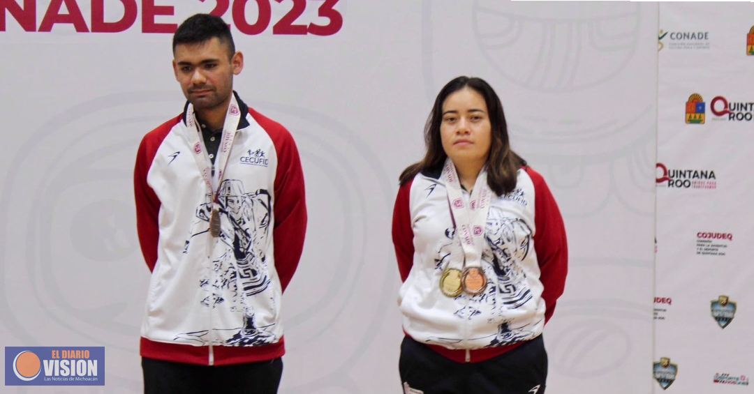 Michoacán suma 20 medallas más en los Paranacionales Conade 2023