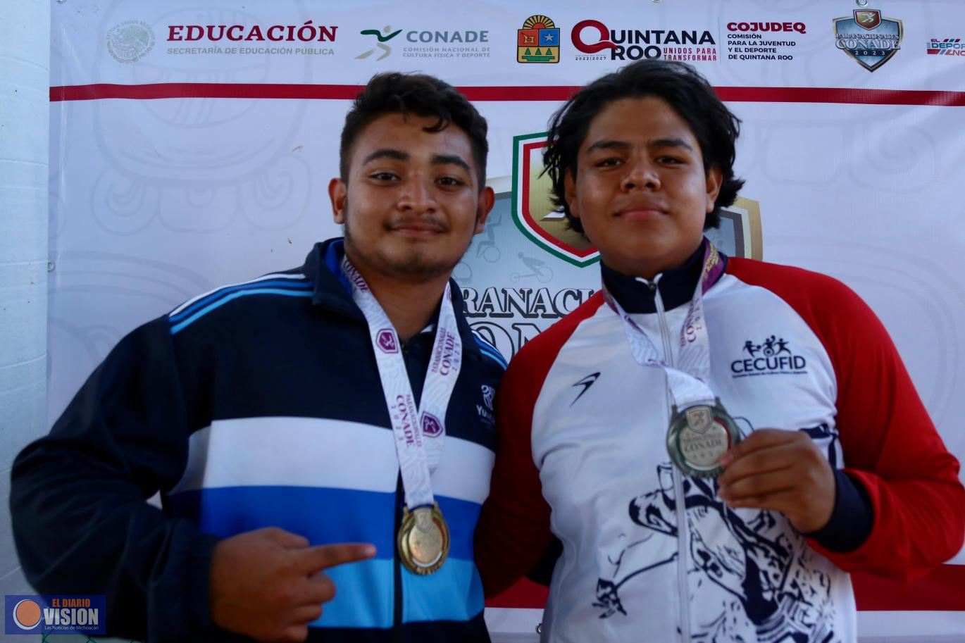 Suma Michoacán 6 medallas más en los Paranacionales Conade 2023