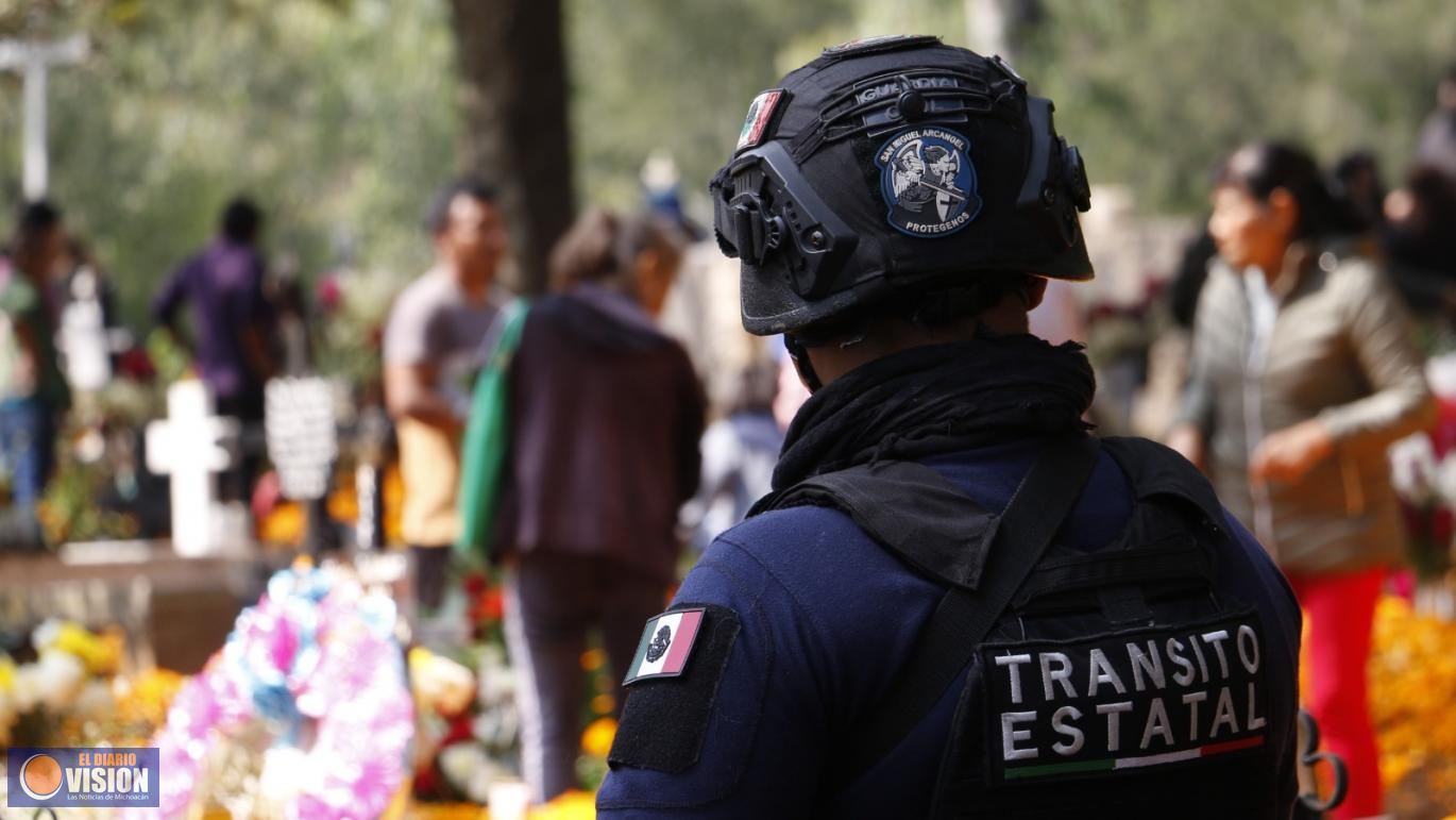 Michoacán reporta saldo blanco tras Noche de Muertos