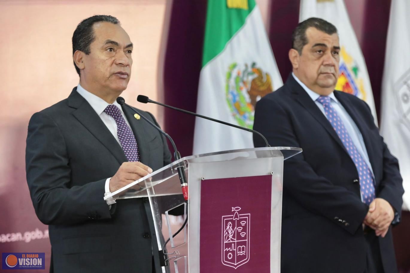 Disminuyen en Michoacán cinco delitos de alto impacto