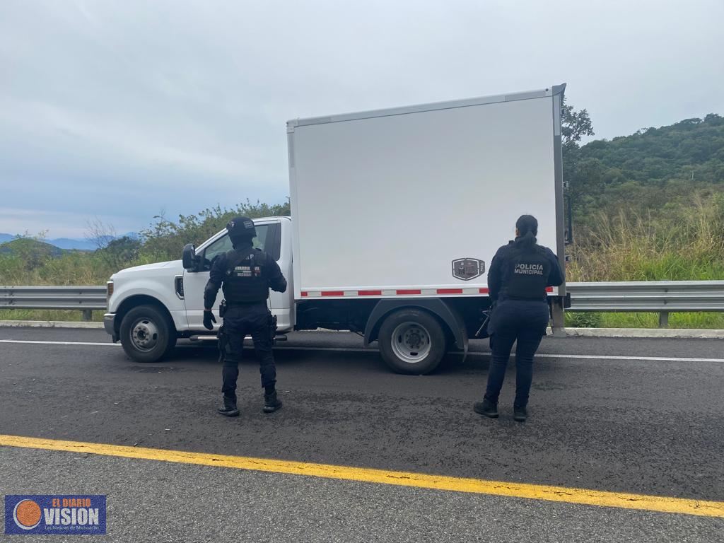 En minutos, Guardia Civil recupera vehículo comercial robado con violencia
