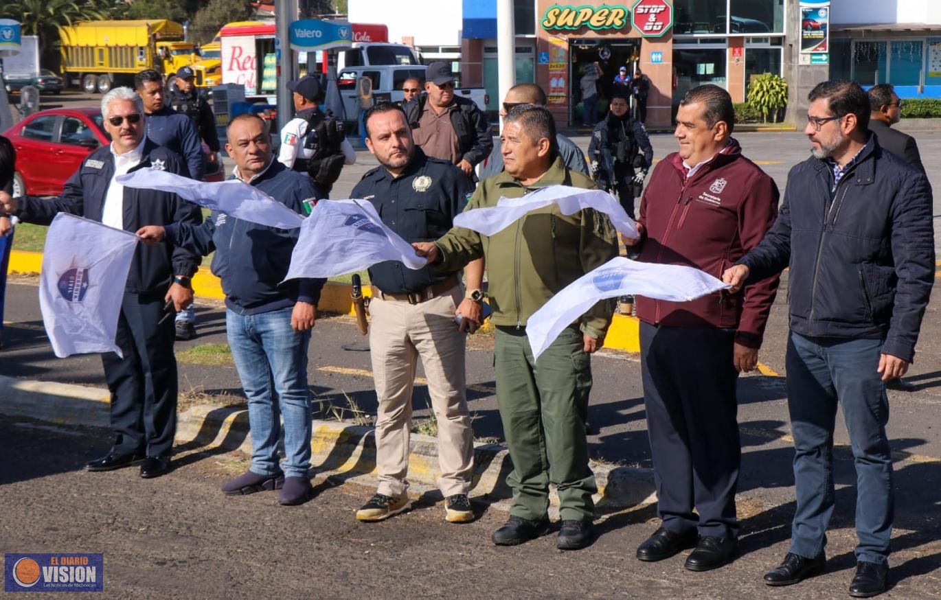Con más de 3 mil 500 elementos arranca operativo de seguridad Blanca Navidad