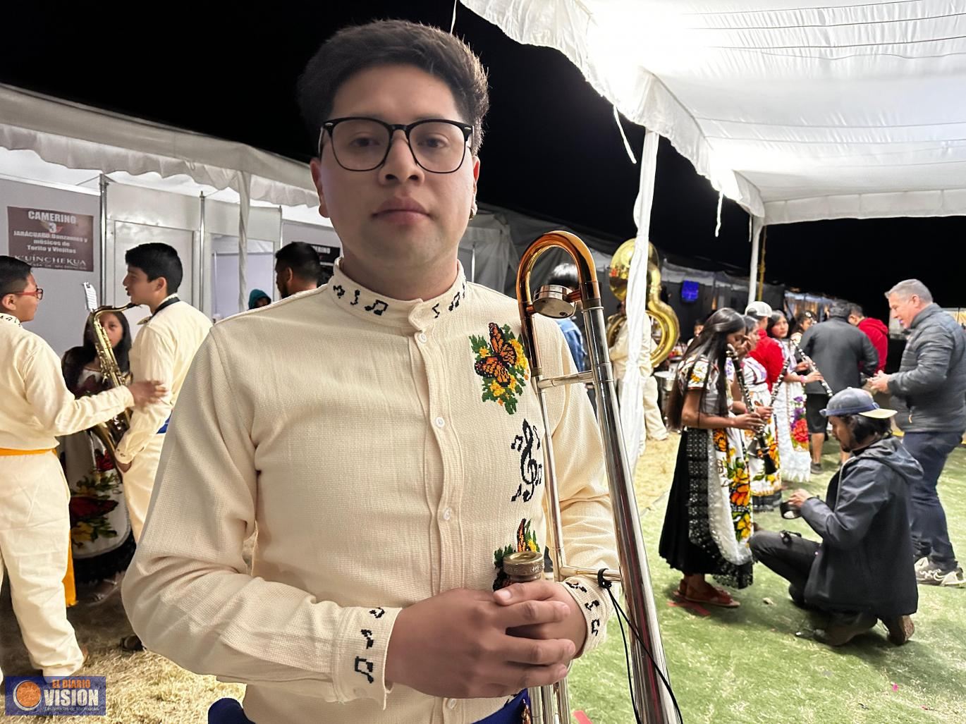 La K’uínchekua, un acercamiento de los jóvenes a sus raíces