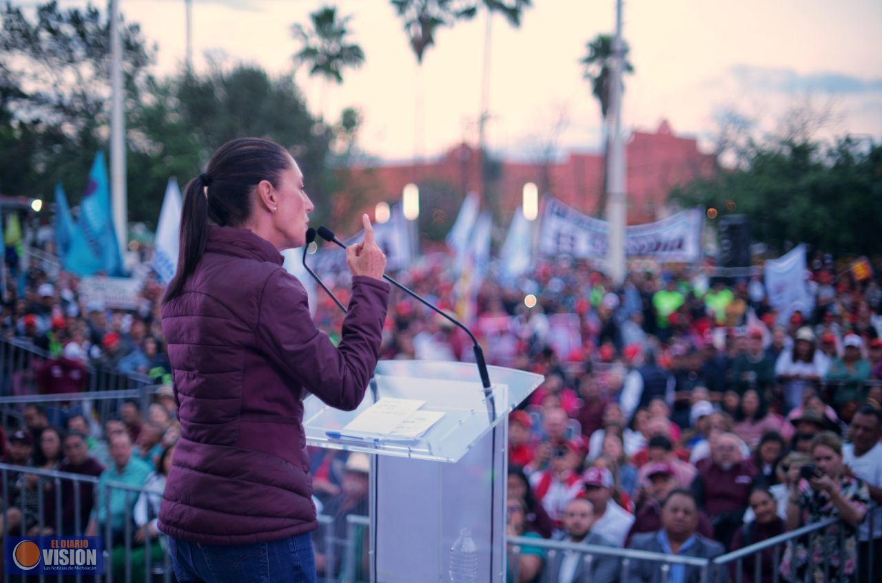 Mujeres libres y seguras siempre, con la 4T : Claudia Sheinbaum