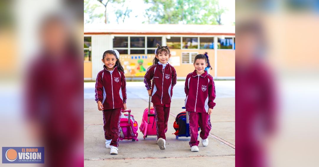 A vacaciones más de un millón 200 mil estudiantes en Michoacán: SEE