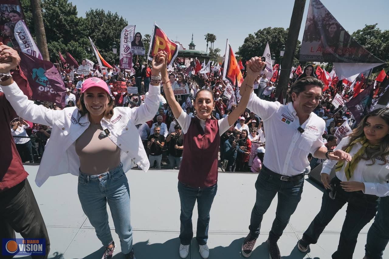 Defender el voto, este 2 de junio, el llamado de Claudia Sheinbaum