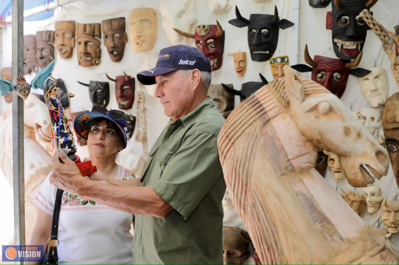 Mañana, último día del Tianguis Artesanal de Uruapan