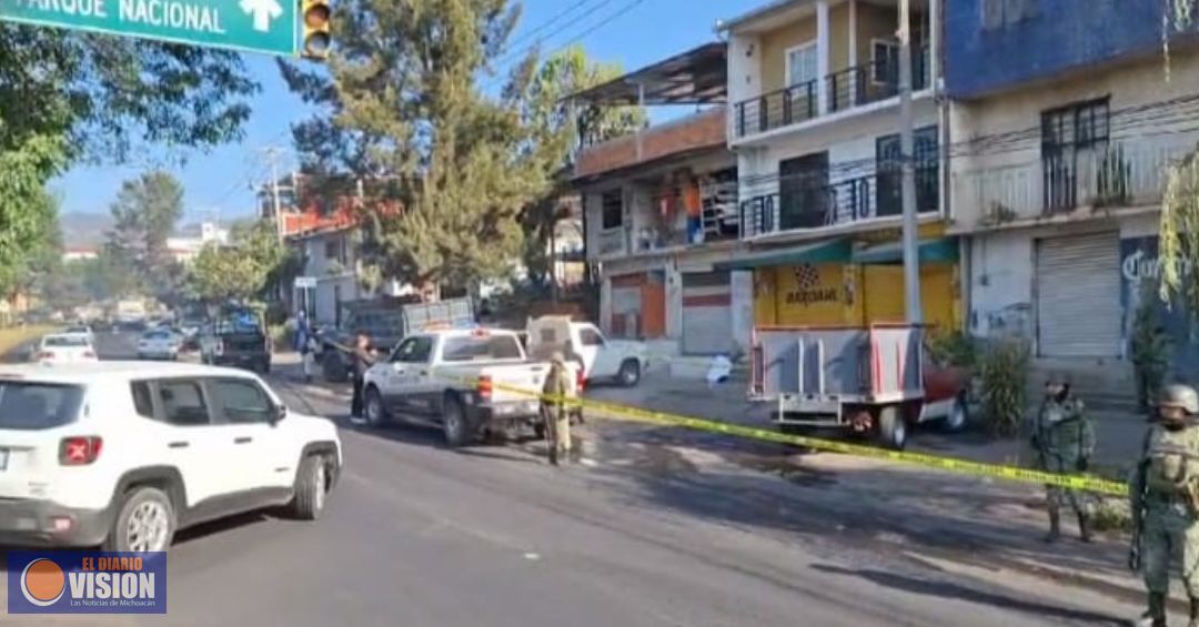 Dueño de tienda de materiales es ultimado en Uruapan