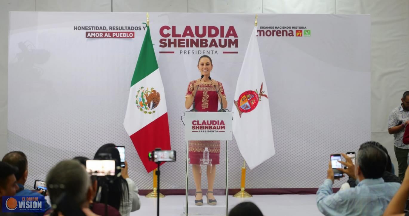 INE debe facilitar el voto en el exterior : Claudia Sheinbaum 
