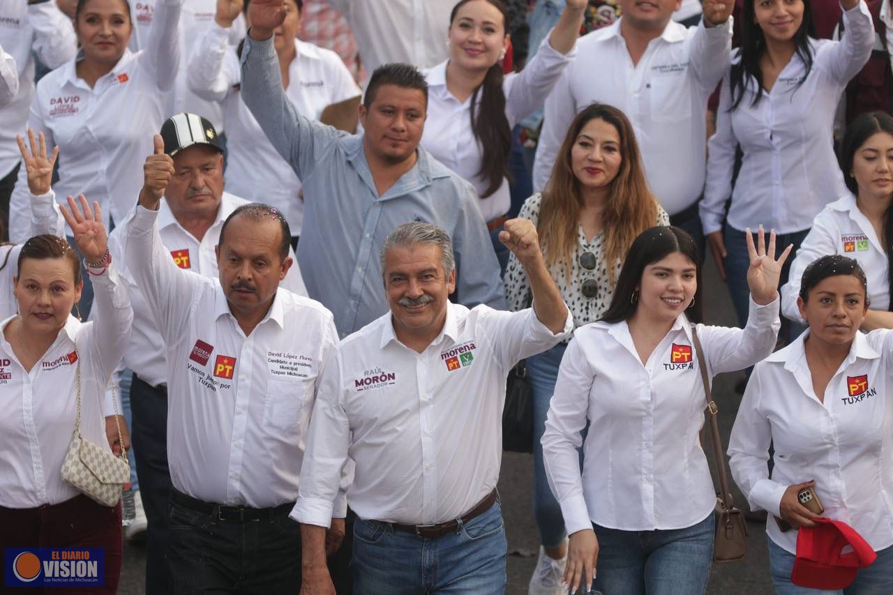 Vamos por la victoria en todos los municipios de Michoacán: Morón
