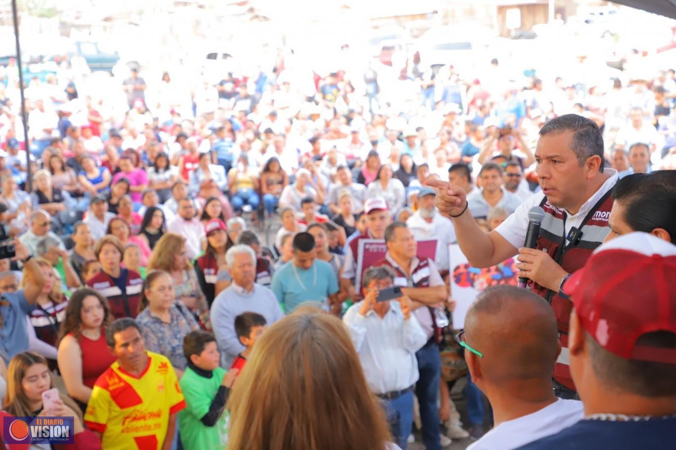Con liderazgo y organización vamos a ganar Morelia: JC Barragán