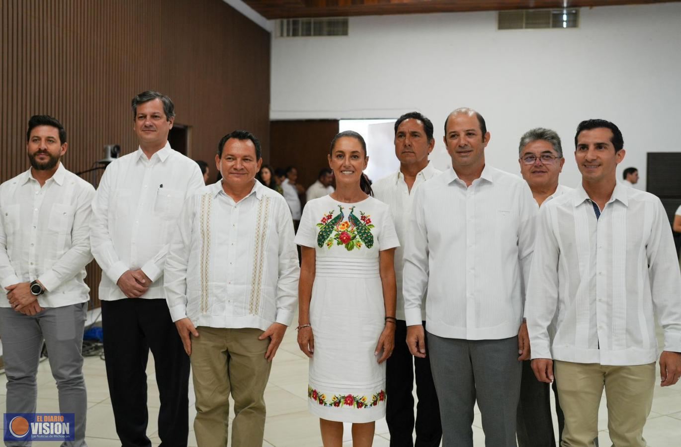 A Yucatán, le va a ir bien : Claudia  Sheinbaum