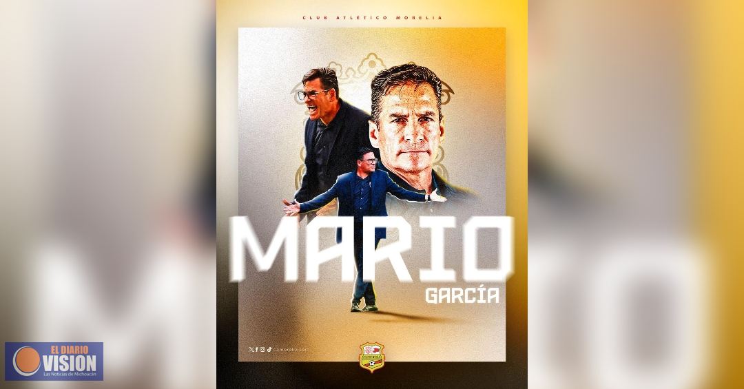 Mario García Covalles es el nuevo entrenador del Atlético Morelia