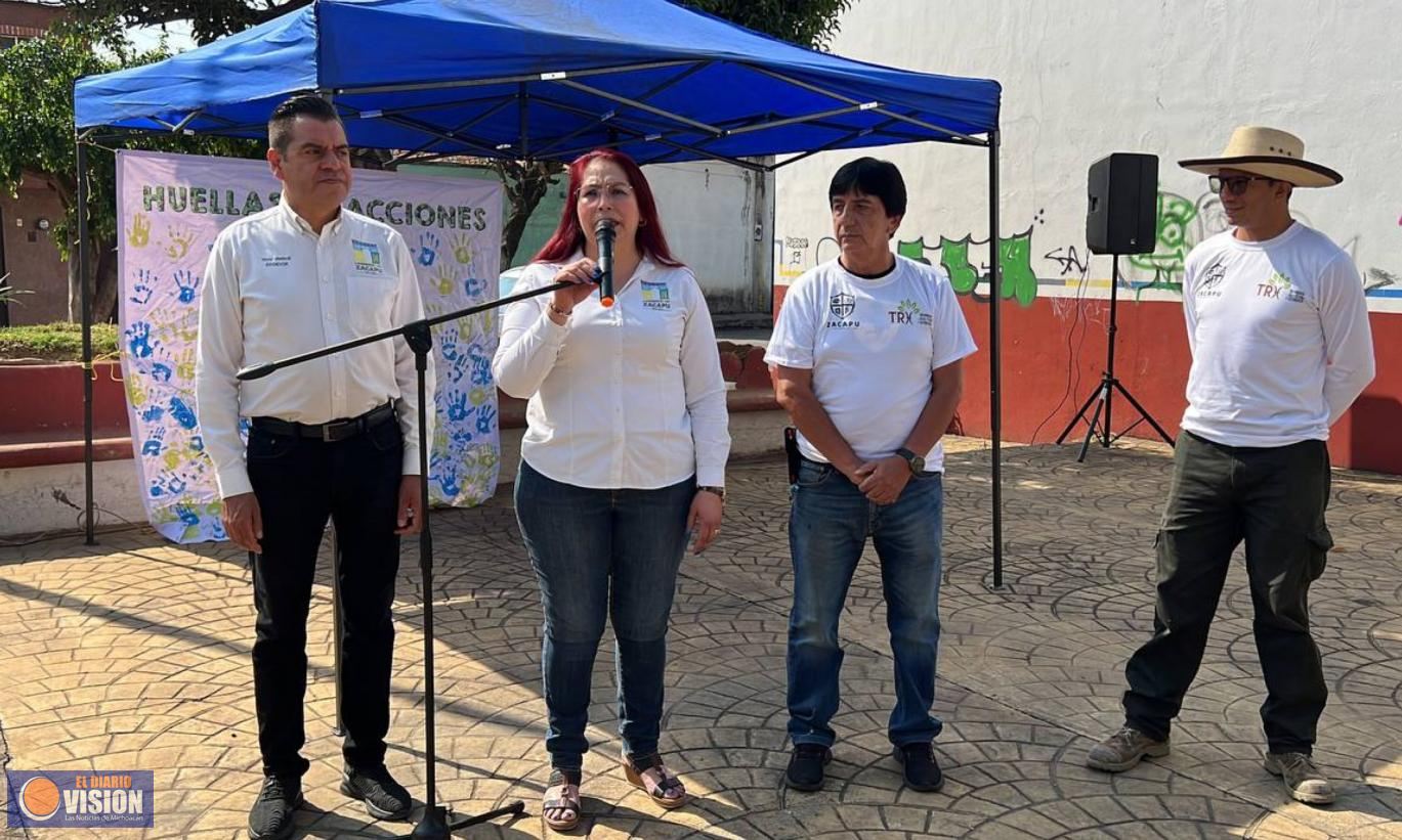 Zacapu se une al cuidado del medio ambiente con programa de reciclaje de basura electrónica