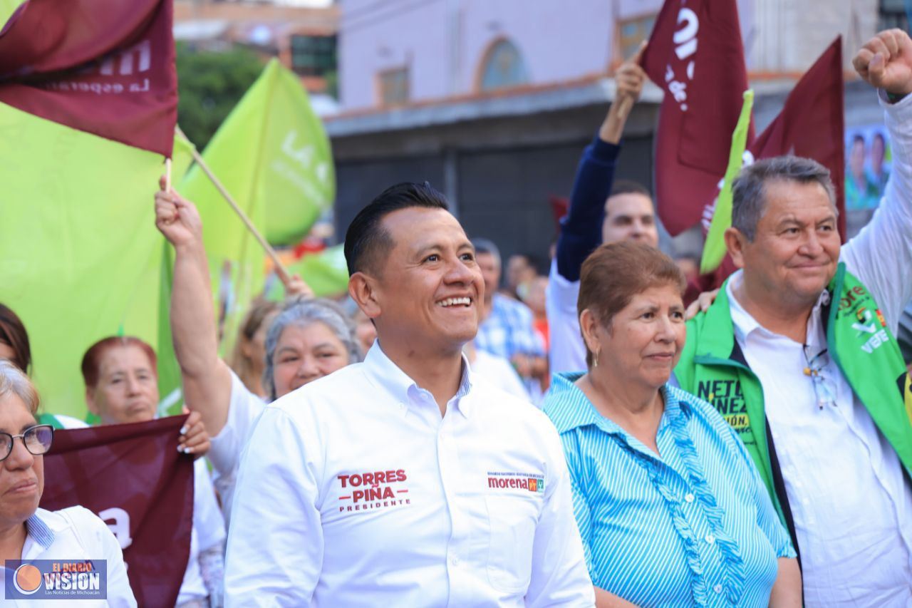 Seremos un gobierno de territorio, no de escritorio: Torres Piña