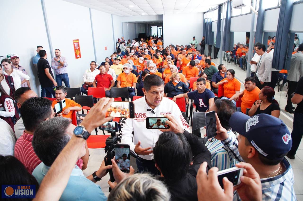 Experiencia, no ocurrencias para gobernar Uruapan, propone Nacho Campos
