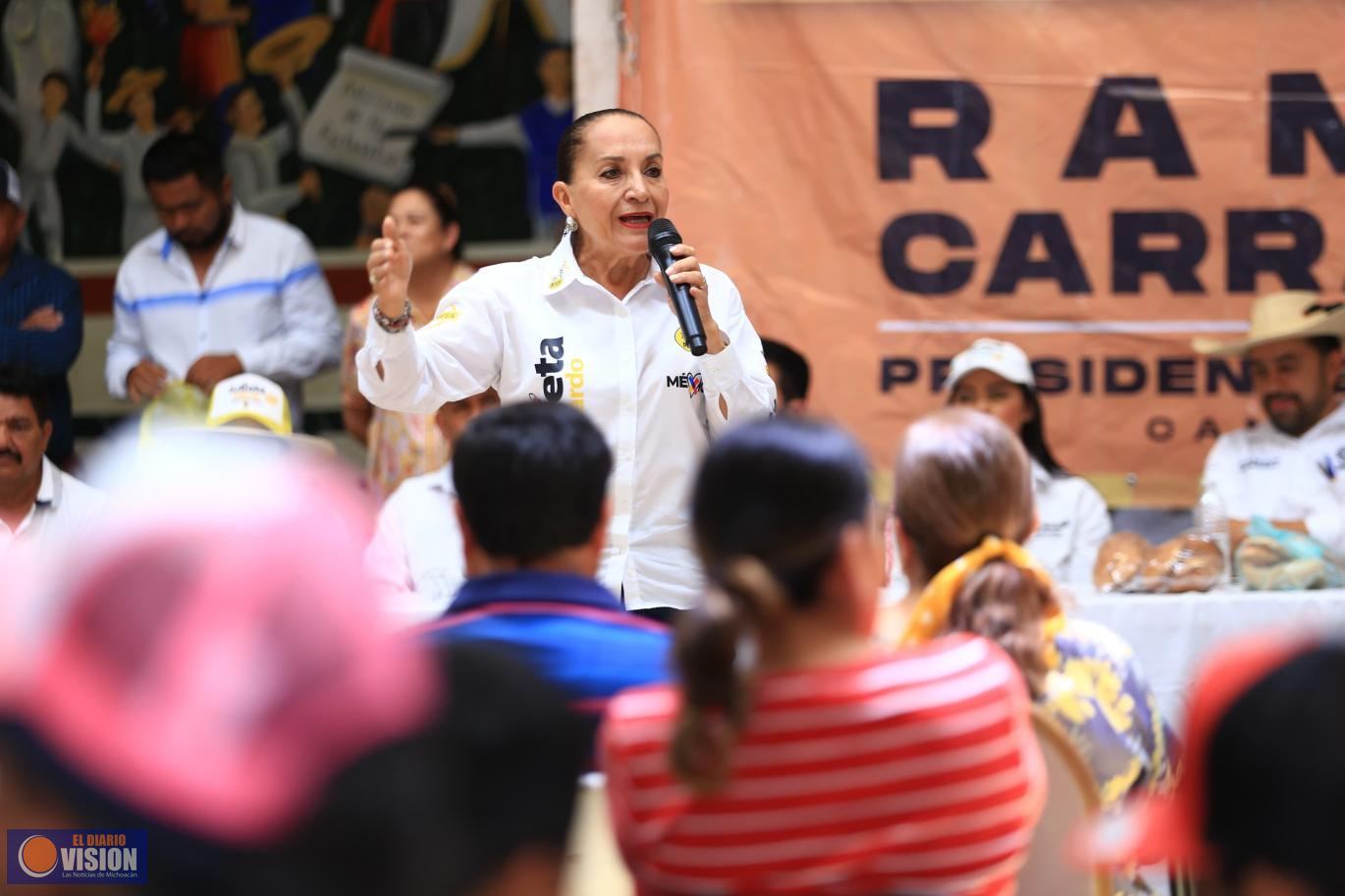 Unidos recorreremos el camino del respeto a la dignidad y a derechos de todos: Julieta Gallardo