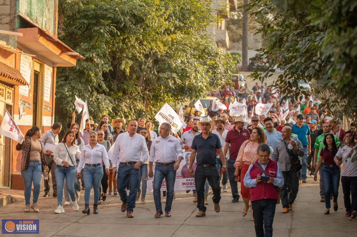 Morón enuncia, Segundo Piso de la 4T disminuirá la pobreza
