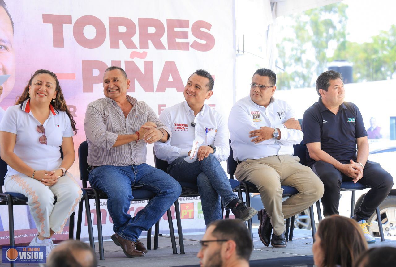 Ruta Gris del transporte público cierra filas con Torres Piña rumbo a la alcaldía de Morelia