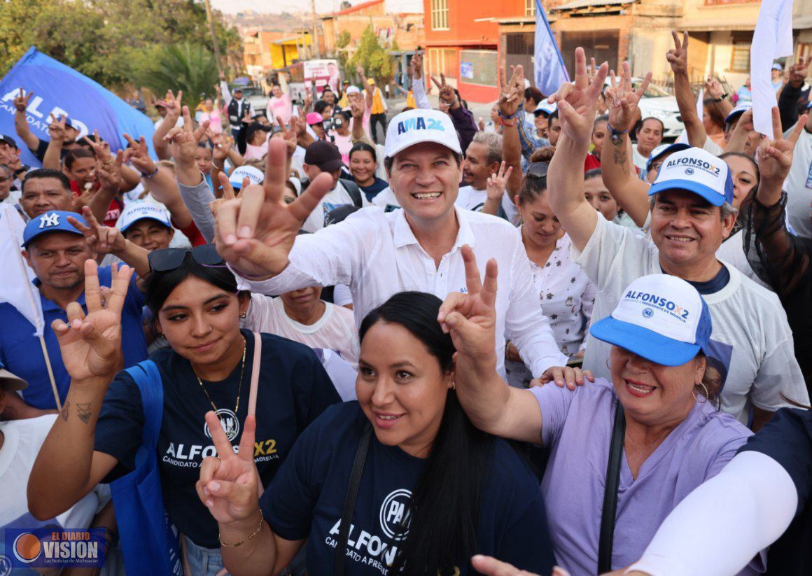 Colonos de la Jesús Romero Flores reconocen trabajo de Alfonso