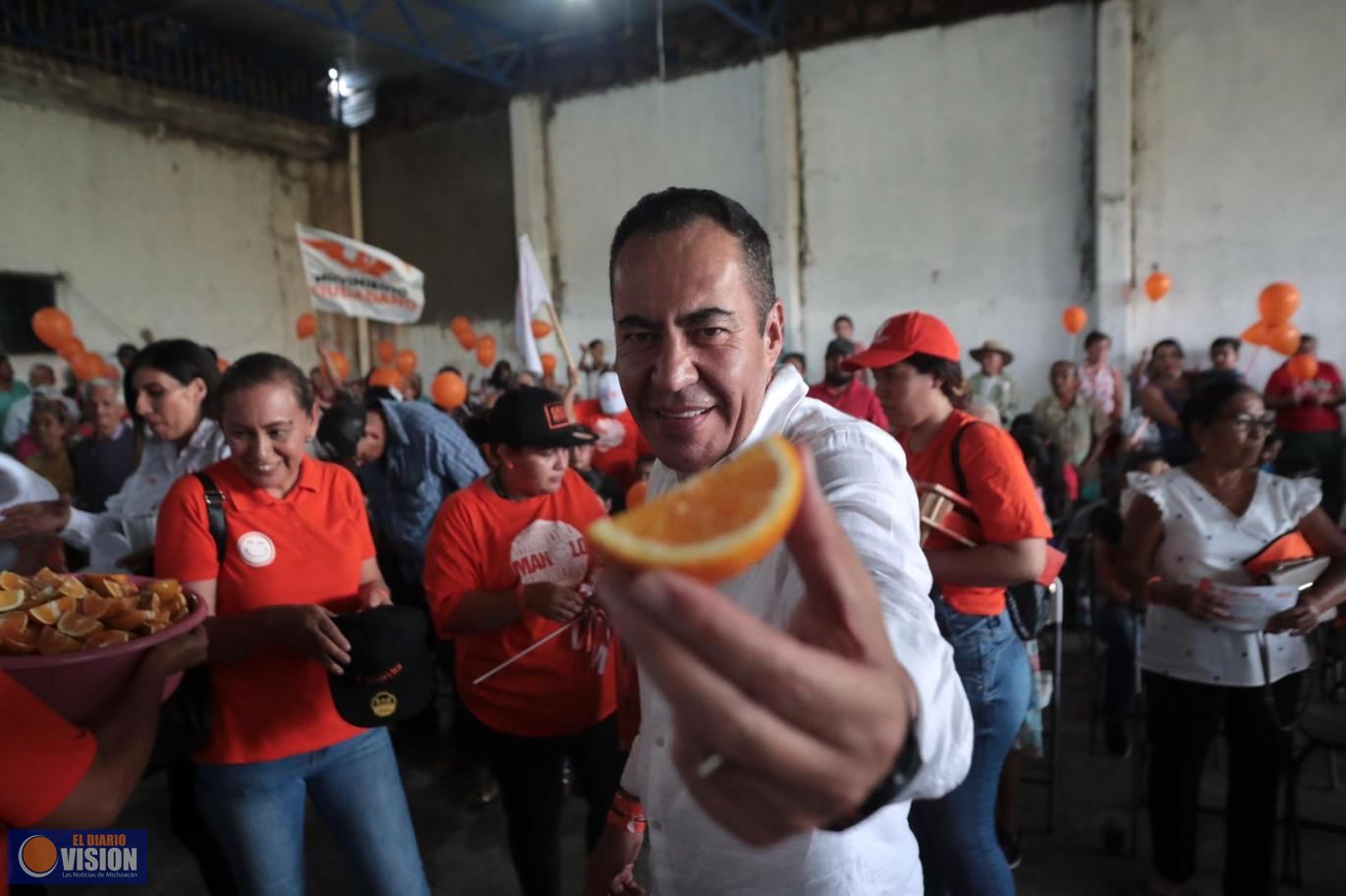 Movimiento Ciudadano firme para ganar la elección: Carlos Herrera