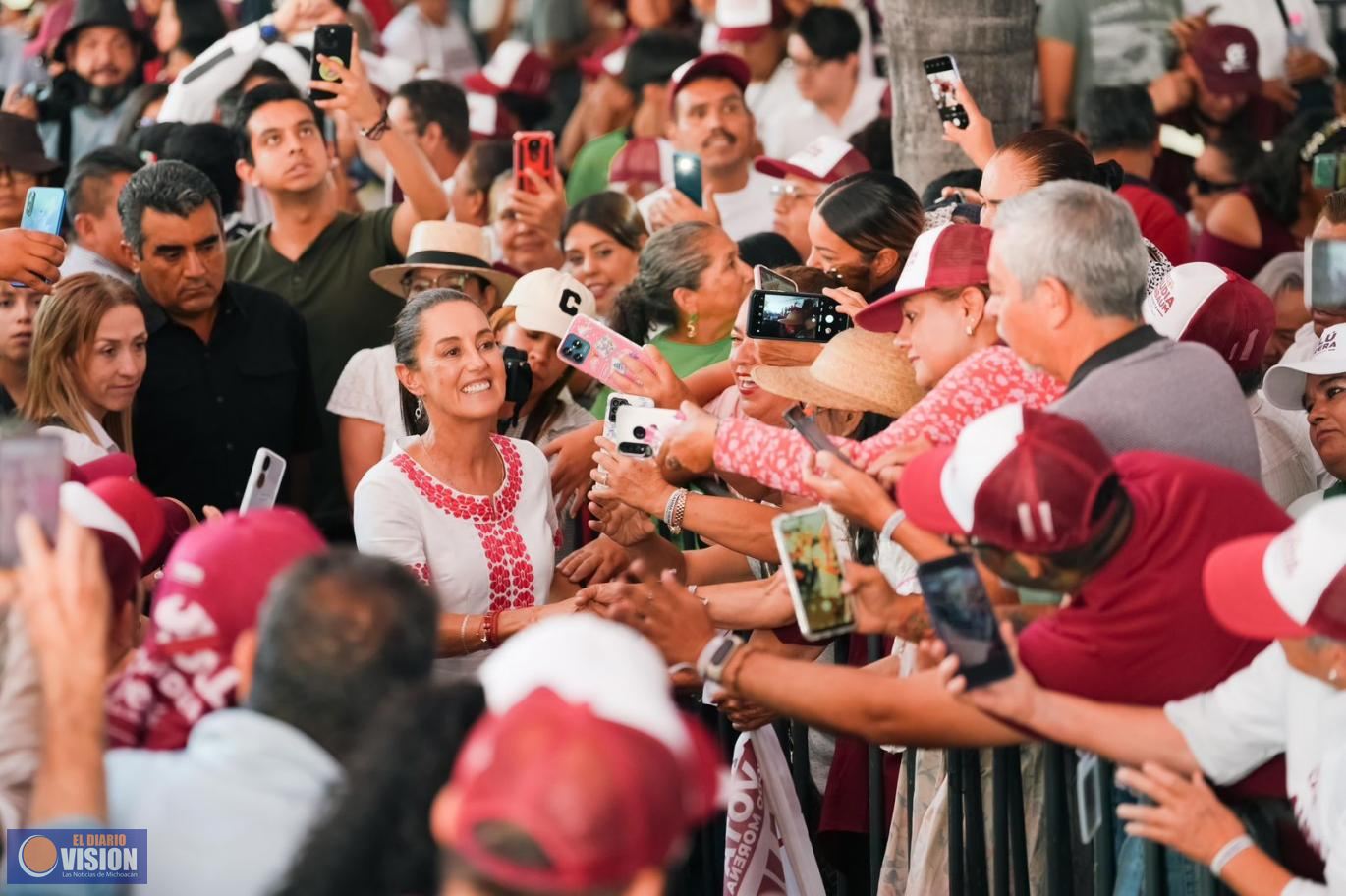 Del otro lado, ya reconocieron la derrota: Claudia Sheinbaum