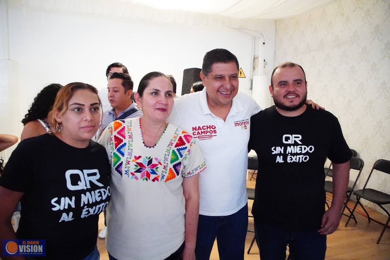 Juventud cierra filas  con Nacho Campos