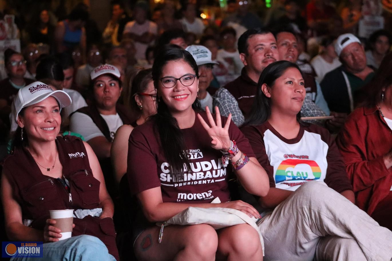 Sheinbaum, única candidata con visión incluyente para el desarrollo de México: Carolina Rangel