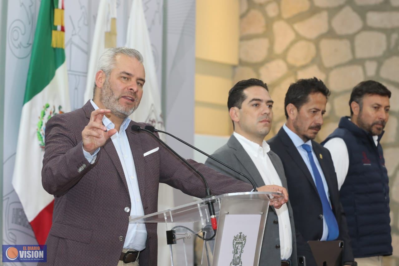Anuncia Bedolla dos distribuidores viales para Morelia; se invertirán 822 mdp