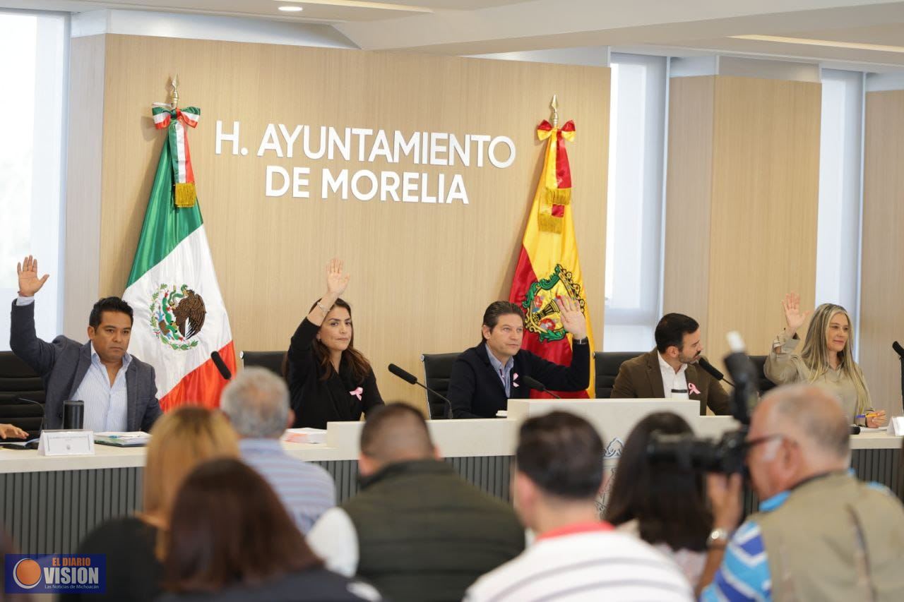 Ayuntamiento de Morelia aprueba expedición de convocatorias a elecciones de Jefes de Tenencia