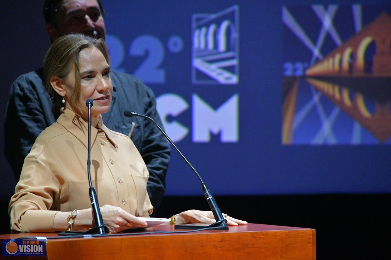 Inauguran el 22 FICM; Gobierno de Michoacán anuncia Comisión Fílmica