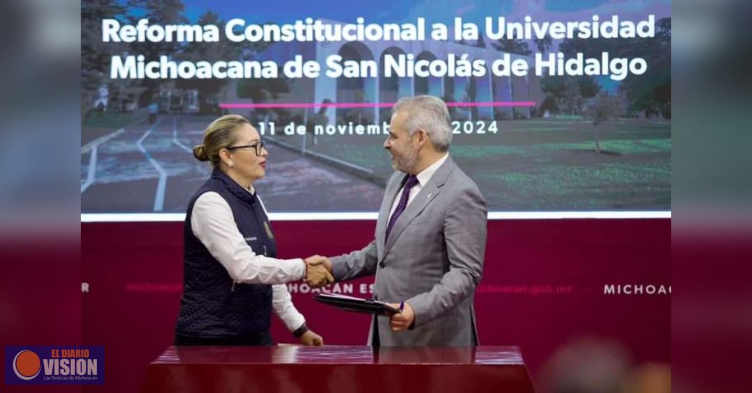 Con reforma a la Universidad Michoacana se garantiza su viabilidad económica: Bedolla