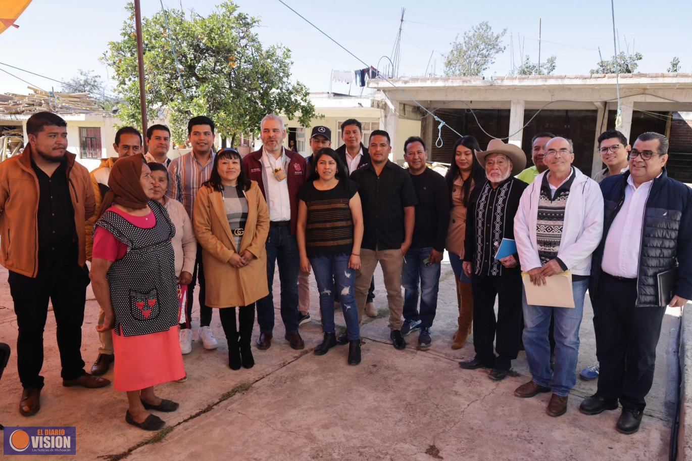 San Matías tendrá más recursos para obra y seguridad en 2025: Bedolla