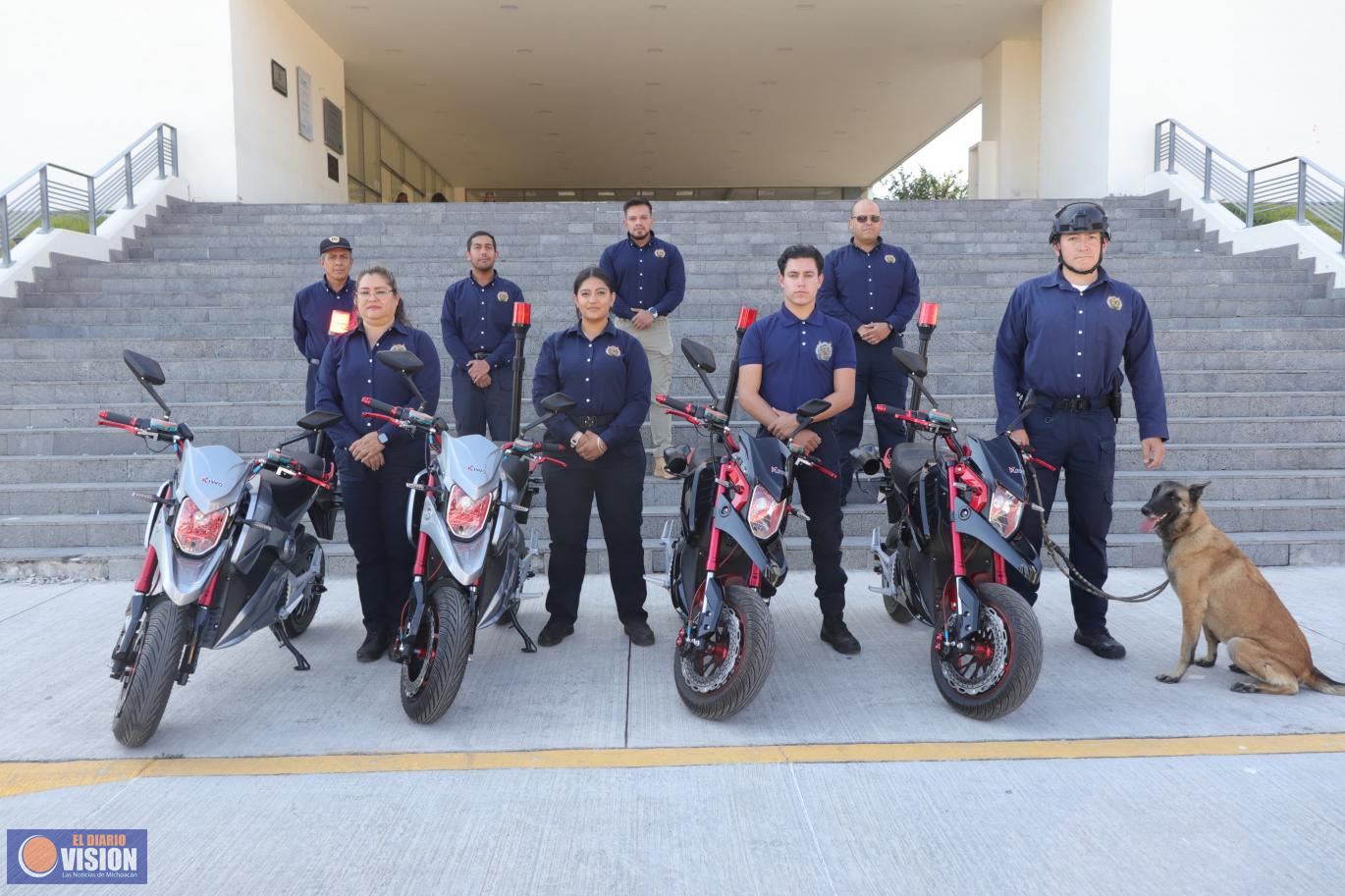 Seguridad, eje toral de administración de Yarabí Ávila; Protección Universitaria mejor equipada