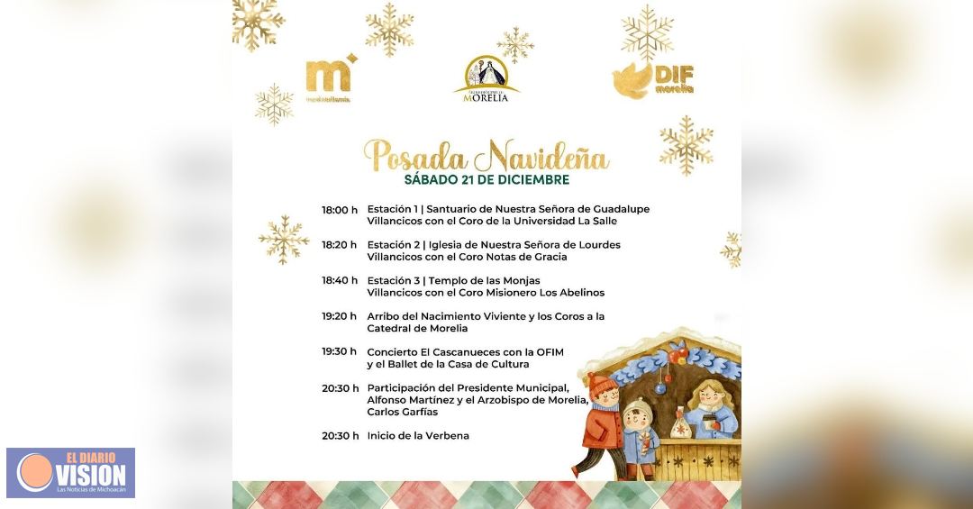 Todas y todos invitados a la Posada Navideña!