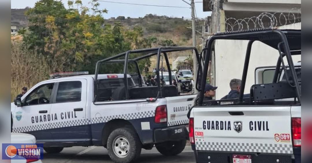 Agreden policías en Morelia, presunto atacante es abatido