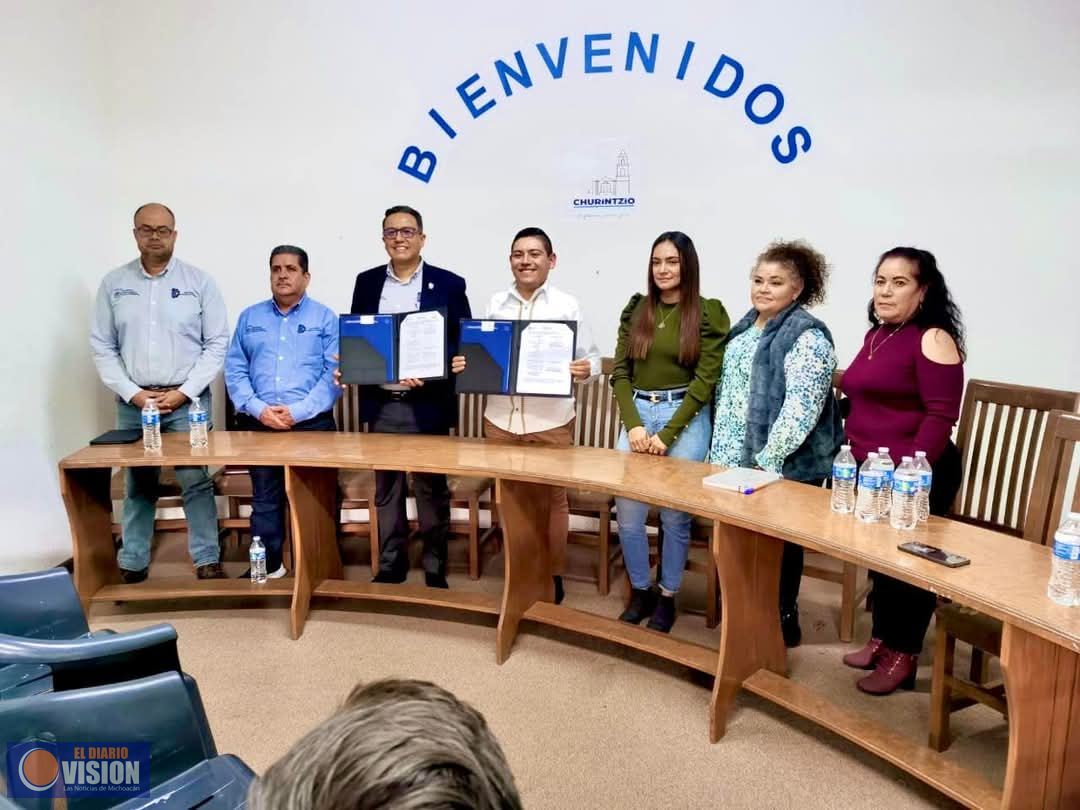 El H. Ayuntamiento de Churintzio y el Tecnológico de La Piedad, firman convenio de colaboración