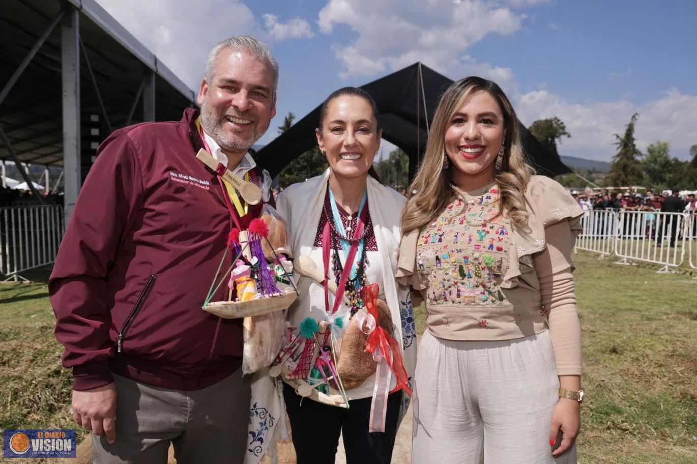 Bedolla reconoce en Sheinbaum acciones de una presidenta patriota