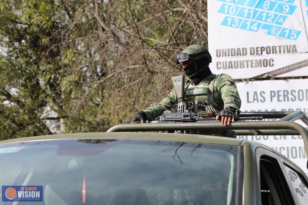 Refuerza SSP operativo en Morelia ante agresión en instalaciones deportivas