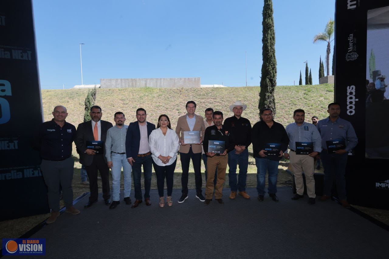 Presidentes municipales felicitan a Alfonso Martínez por el Plan Hídrico Agua 2050