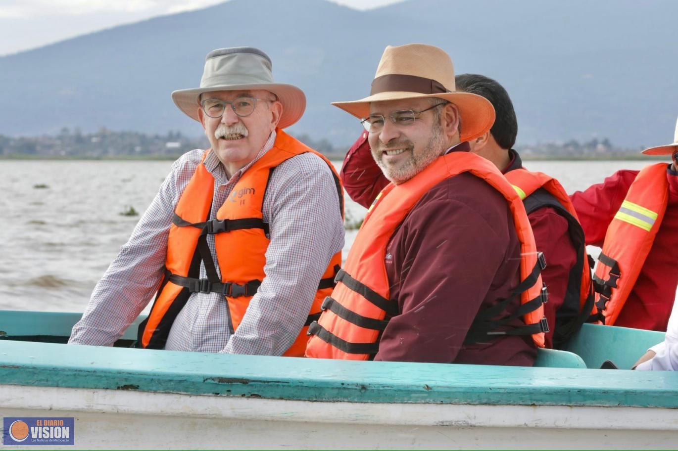 Próximo sábado inicia empleo temporal para conservar el Lago de Pátzcuaro: Bedolla
