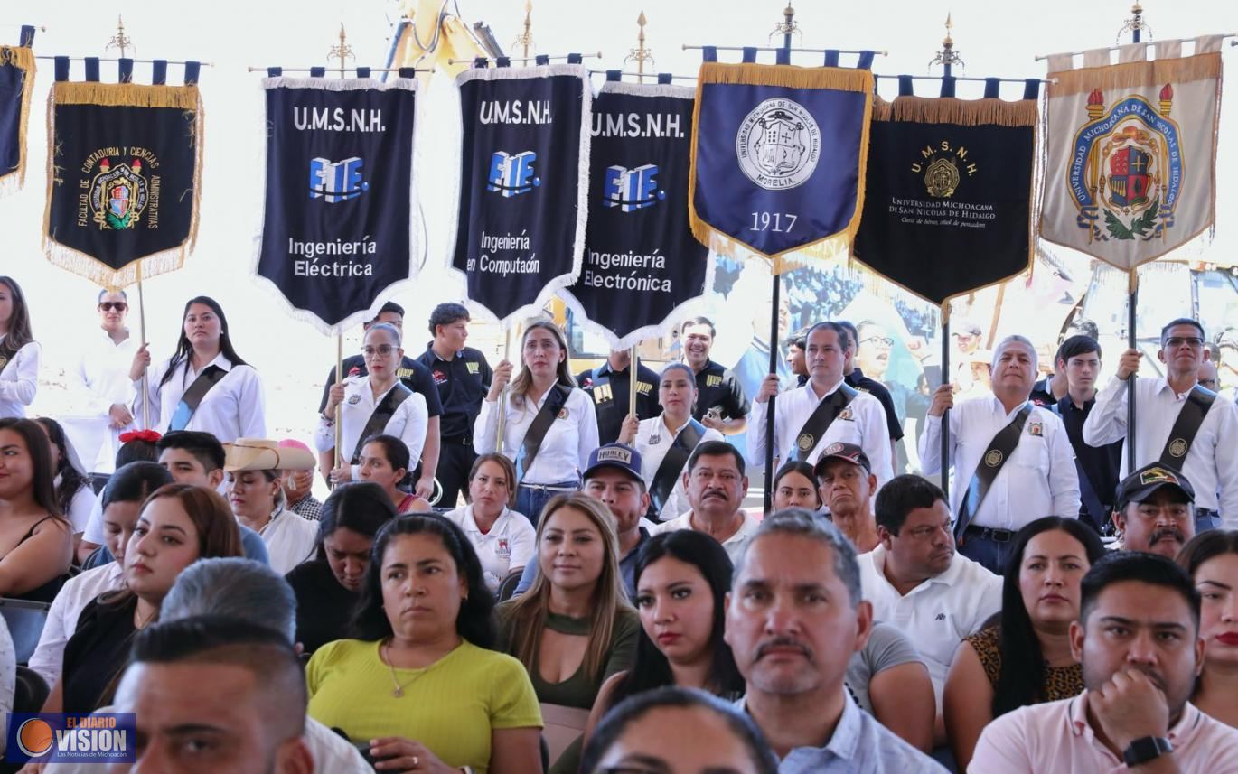 Arranca Bedolla construcción del campus Huetamo de la UMSNH