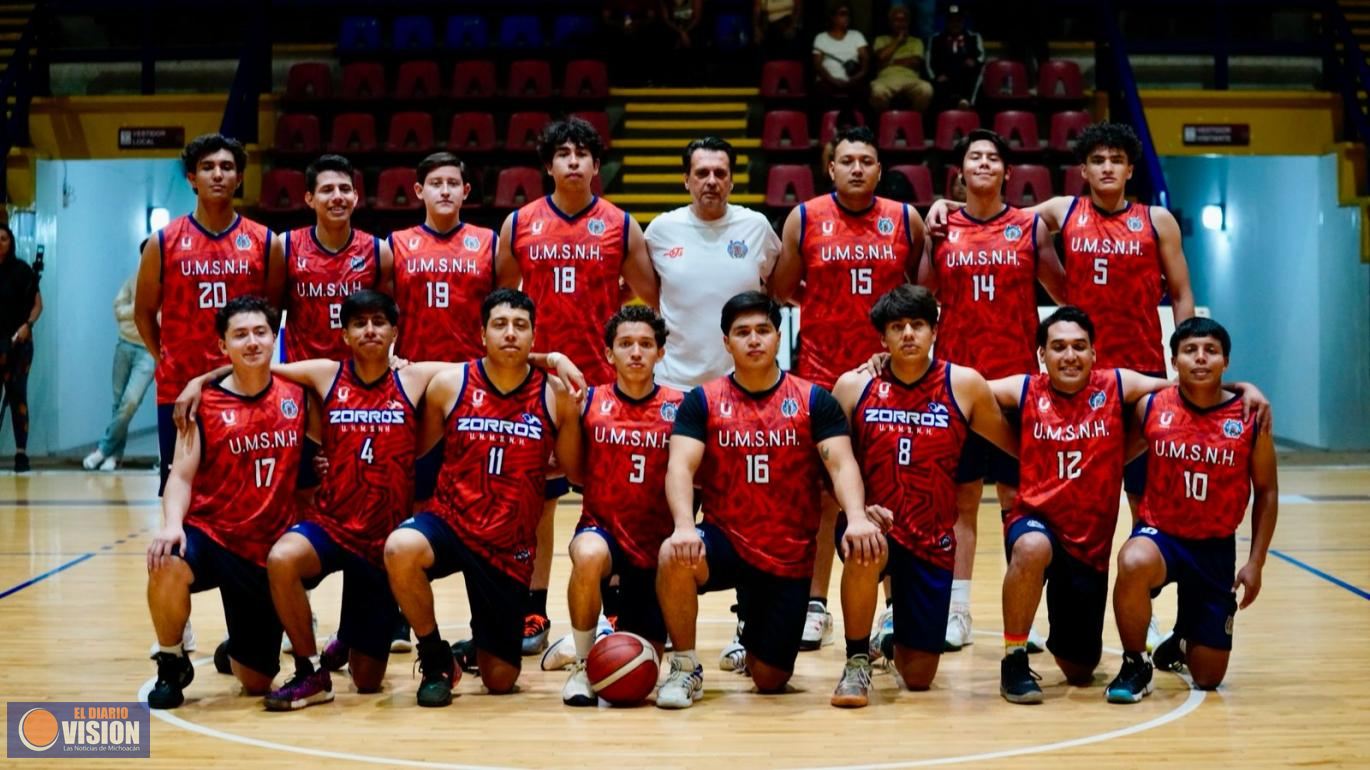 Los Zorros son campeones de la Liga Municipal de Básquetbol 