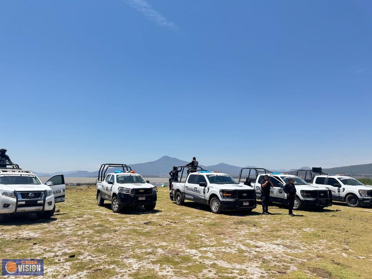 SSP refuerza operativo en lago de Pátzcuaro para evitar robo de agua