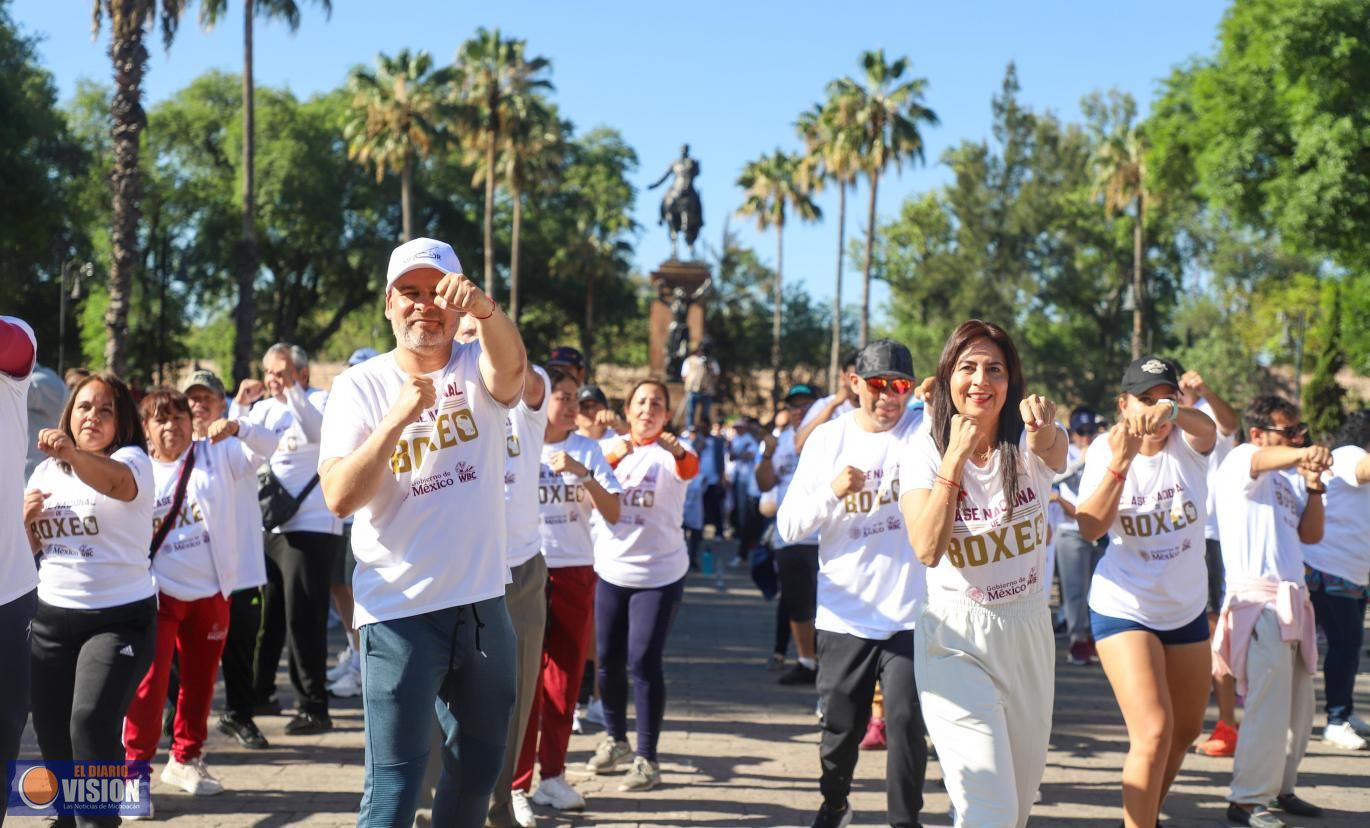 Estudiantes michoacanos se suman con entusiasmo a la Clase Nacional de Boxeo: Gaby Molina
