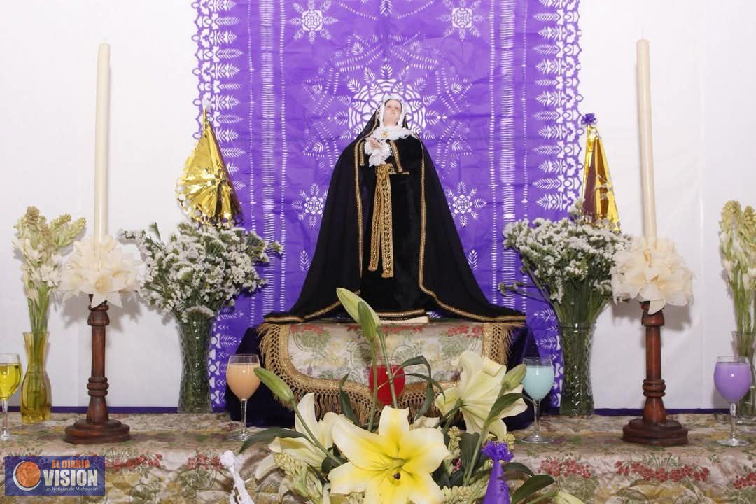 Altar de Dolores: tradición, arte y devoción en Michoacán