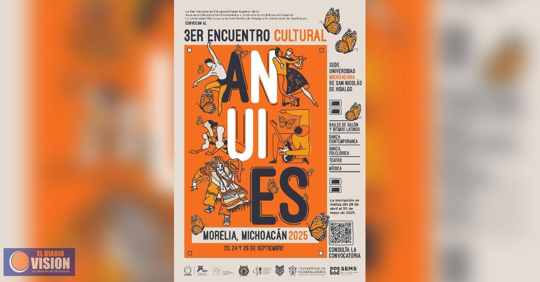 Instituciones de educación media superior mostrarán su riqueza, en el 3er Encuentro Cultural ANUIES